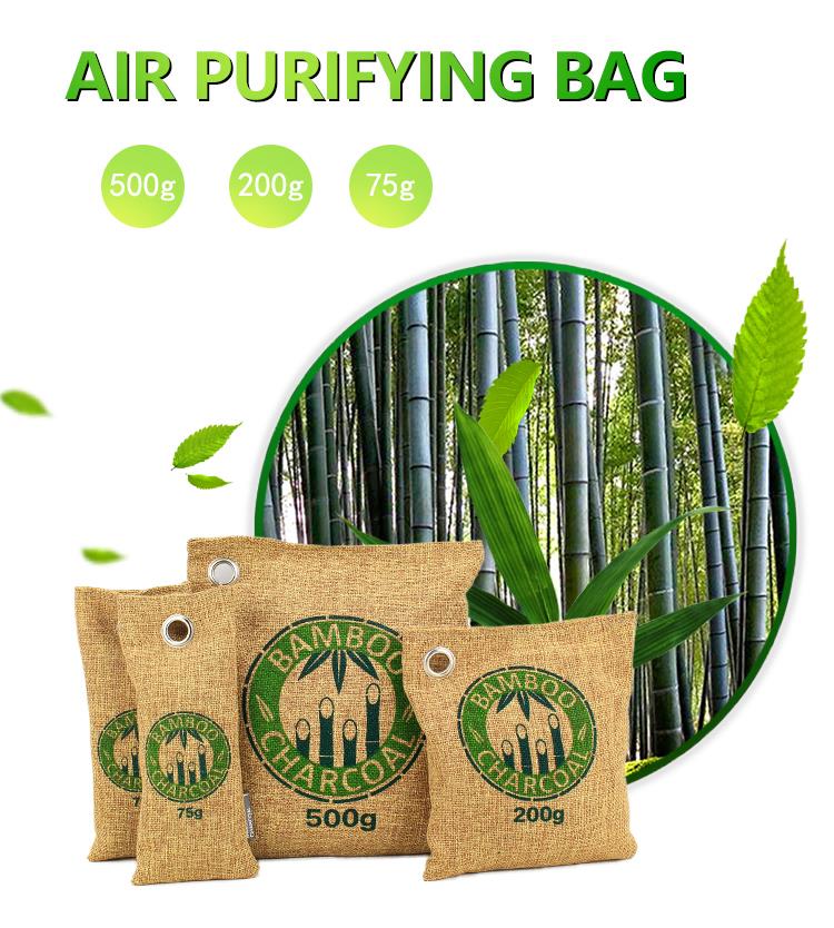 2. 12 bungkus pewangi arang buluh mini bags.jpg 2. 12 packs mini bamboo charcoal shoe deodorizer bags.jpg