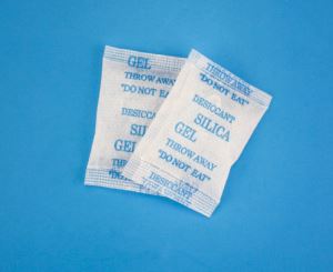 2g silika paket dalam makanan