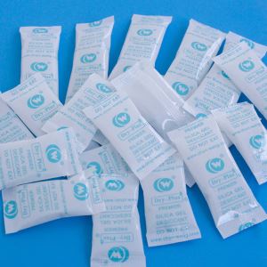 PE filem Punch lubang-lubang kecil makanan gred Gel silika Desiccant